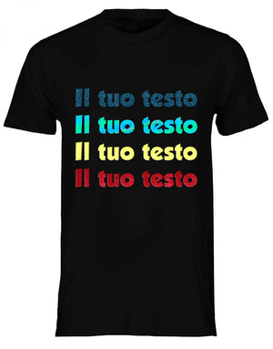 T-shirt cotone personalizzata , maglia unisex personalizzata con materiali premium , shirt per uomo donna , maglietta personalizzata