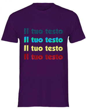 T-shirt cotone personalizzata , maglia unisex personalizzata con materiali premium , shirt per uomo donna , maglietta personalizzata