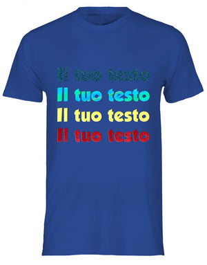 T-shirt cotone personalizzata , maglia unisex personalizzata con materiali premium , shirt per uomo donna , maglietta personalizzata