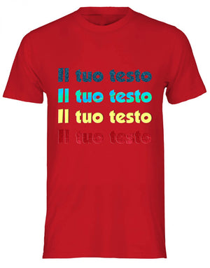 T-shirt cotone personalizzata , maglia unisex personalizzata con materiali premium , shirt per uomo donna , maglietta personalizzata