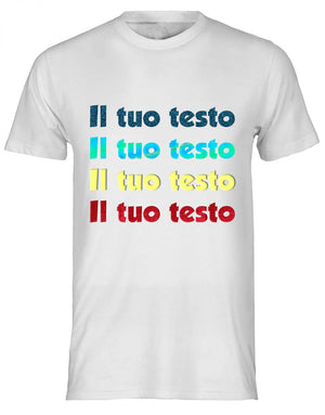 T-shirt cotone personalizzata , maglia unisex personalizzata con materiali premium , shirt per uomo donna , maglietta personalizzata