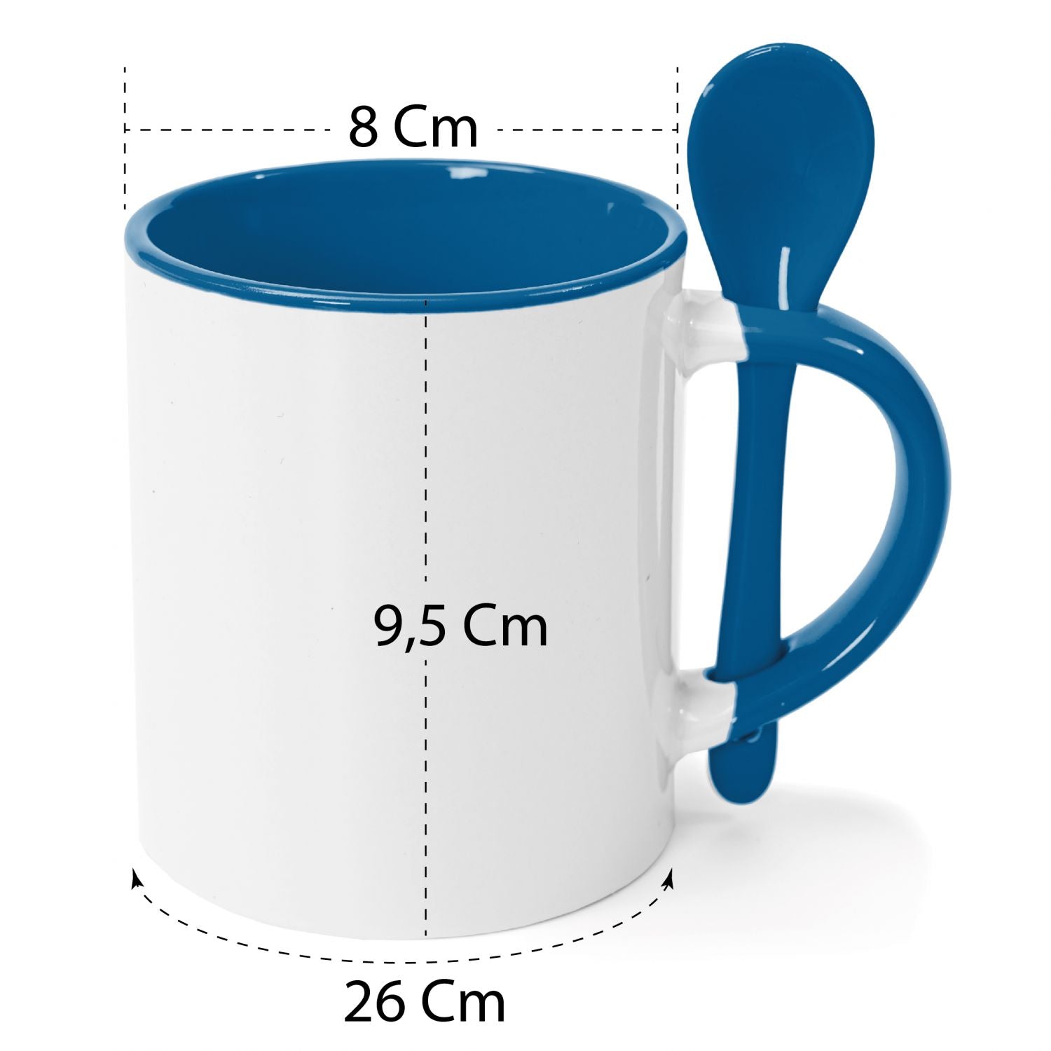 Tazza in ceramica personalizzata - personalizza la tua tazza con testi , loghi , grafiche , immagini e tanto altro - ideale per regalo e altro - 100% Made in Italy.