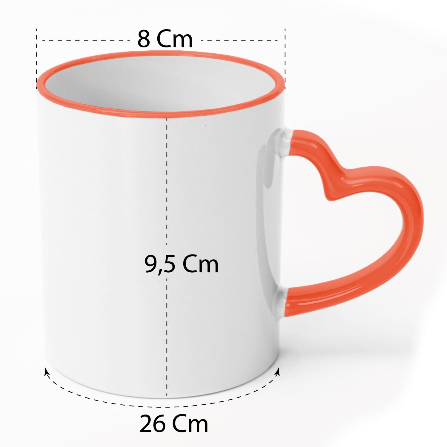 Tazza in ceramica personalizzata - personalizza la tua tazza con testi , loghi , grafiche , immagini e tanto altro - ideale per regalo e altro - 100% Made in Italy.