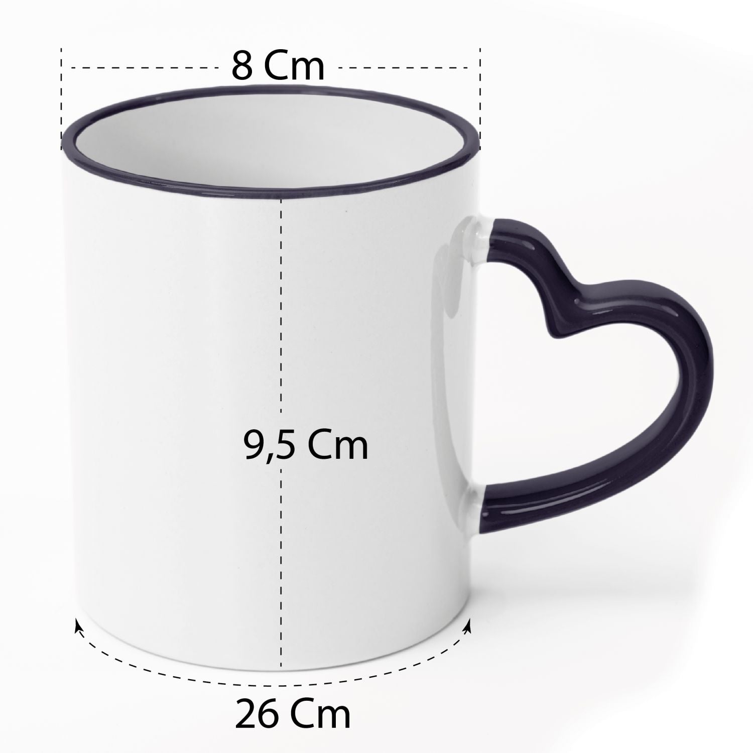 Tazza in ceramica personalizzata - personalizza la tua tazza con testi , loghi , grafiche , immagini e tanto altro - ideale per regalo e altro - 100% Made in Italy.