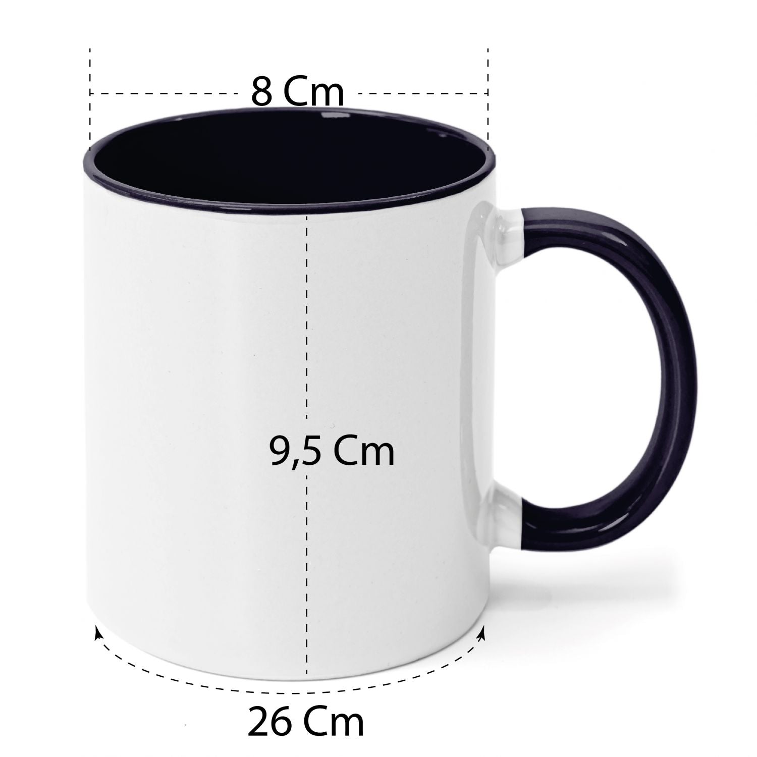Tazza in ceramica personalizzata - personalizza la tua tazza con testi , loghi , grafiche , immagini e tanto altro - ideale per regalo e altro - 100% Made in Italy.