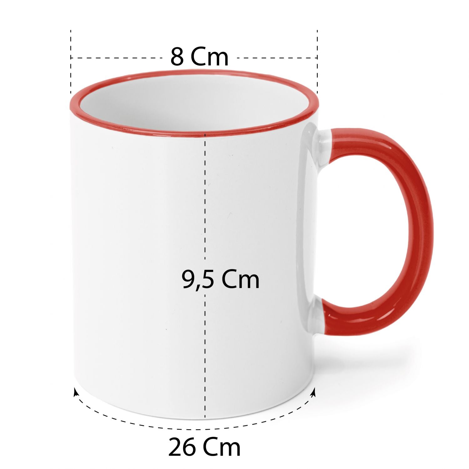 Tazza in ceramica personalizzata - personalizza la tua tazza con testi , loghi , grafiche , immagini e tanto altro - ideale per regalo e altro - 100% Made in Italy.