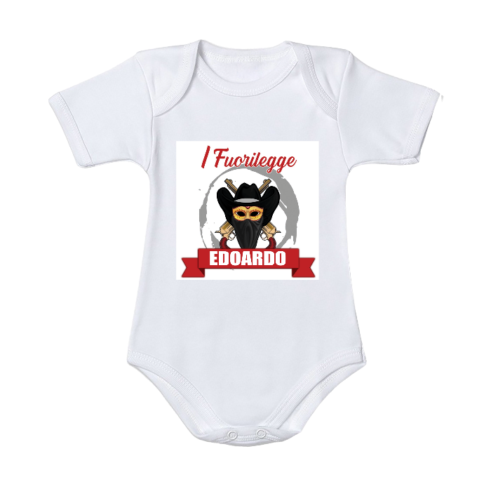 Body neonato cotone personalizzabile Neonato - Neonata con stampa personalizzata su richiesta 100% made in italy