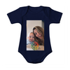 Body neonato cotone personalizzabile Neonato - Neonata con stampa personalizzata su richiesta 100% made in italy