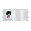 Tazza in ceramica personalizzata - personalizza la tua tazza con testi , loghi , grafiche , immagini e tanto altro - ideale per regalo e altro - 100% Made in Italy.