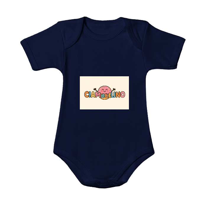 Body neonato cotone personalizzabile Neonato - Neonata con stampa personalizzata su richiesta 100% made in italy