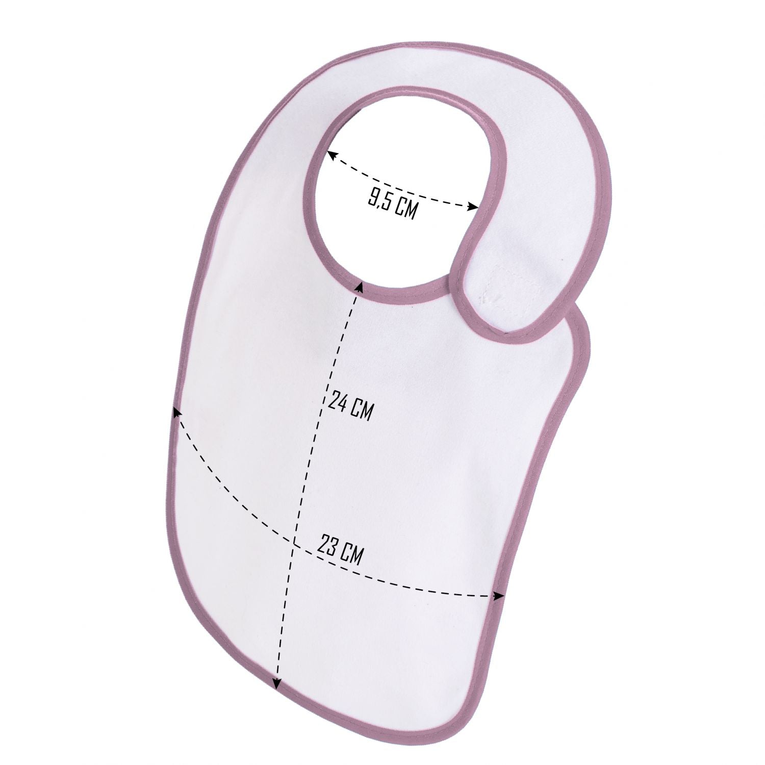 Bavetta neonato personalizzata - bavaglino per neonato personalizzato - bavetta neonato in cotone.