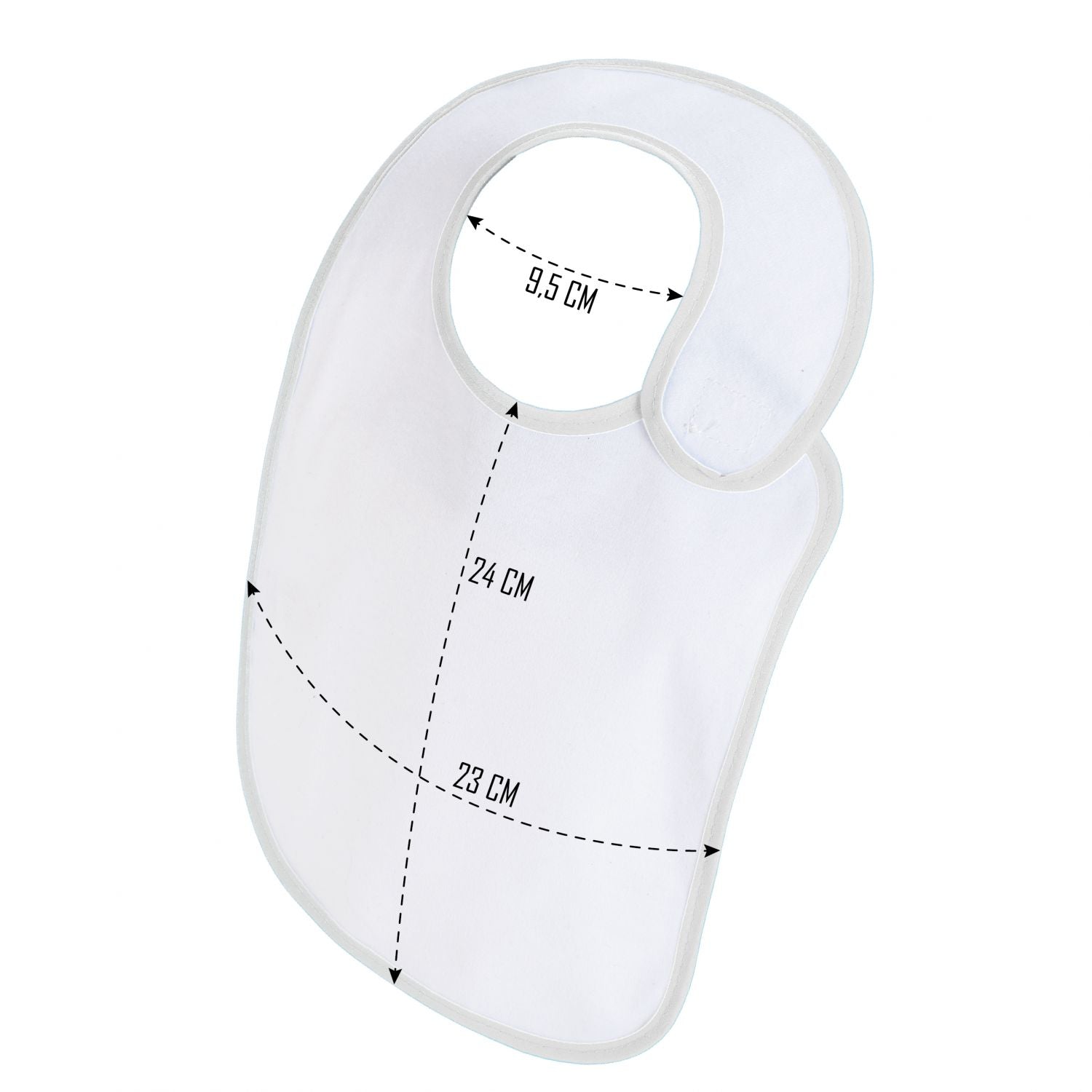 Bavetta neonato personalizzata - bavaglino per neonato personalizzato - bavetta neonato in cotone.