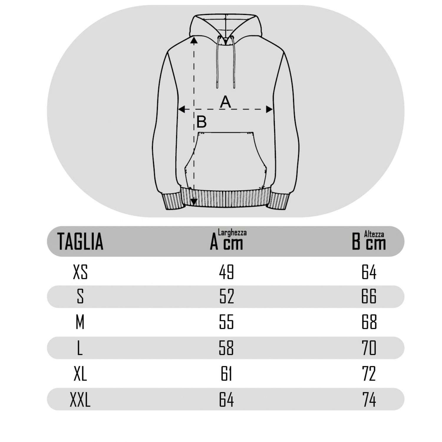 Felpa con cappuccio personalizzata - felpa personalizzabile con cappuccio uomo donna cotone tinta unita - con testo - foto e grafiche personalizzate
