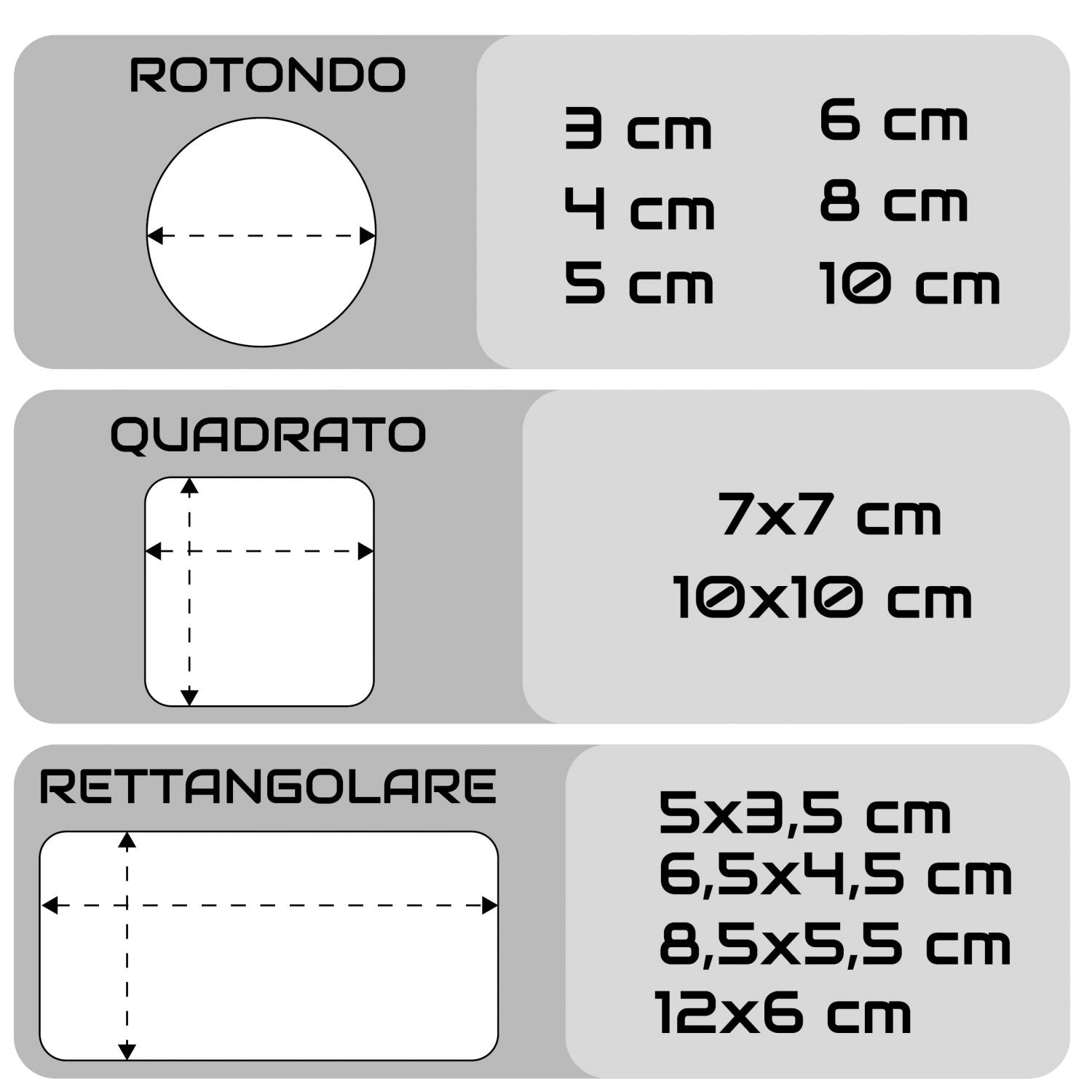 100 Adesivi , etichette personalizzati - adesivi personalizzati con immagine , logo aziendale , foto , testo - 100% Made in Italy.