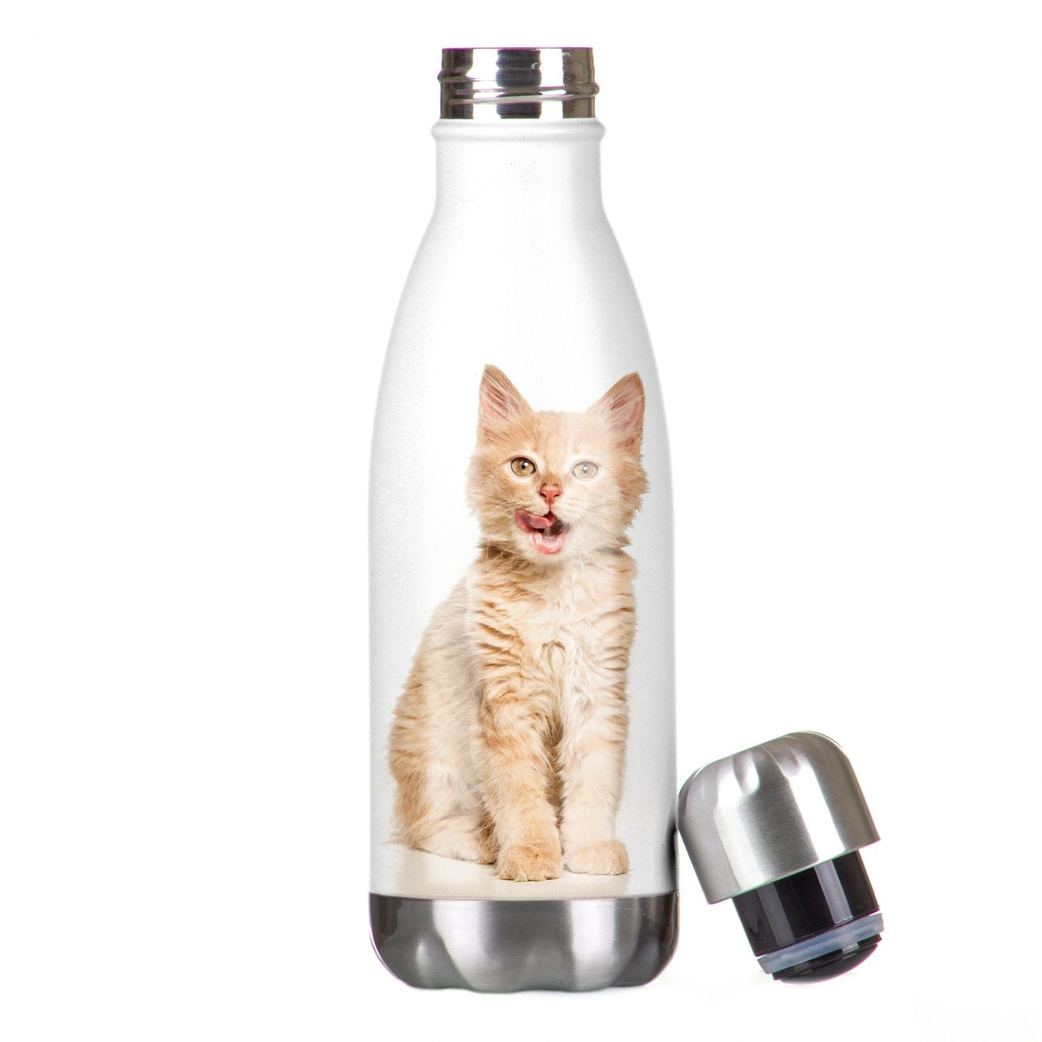 Borraccia personalizzata - Borraccia termica acciaio inox 500ml personalizzata - personalizza ora con immagini, testi o nomi
