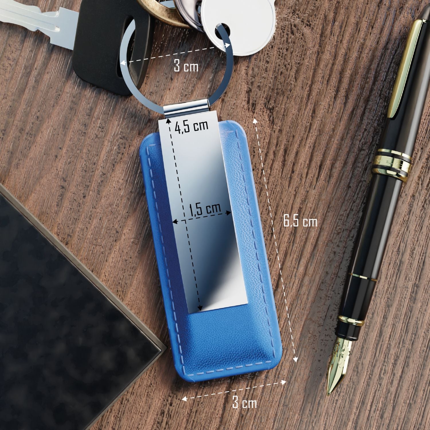 Portachiavi personalizzato uomo   donna - portachiavi personalizzabile per auto , casa    ideale per regalo , lavoro e uso quotidiano - 100% Made in Italy