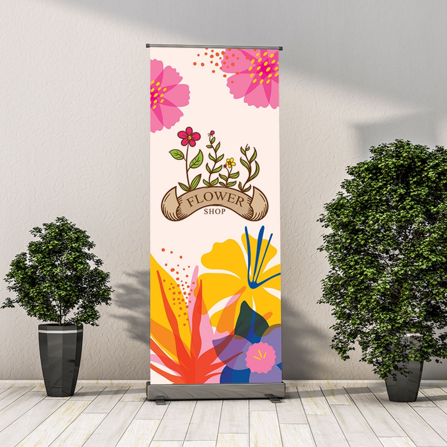 Roll Up personalizzato - Roll up personalizzato con immagini , testi o loghi per aziende , esposizione , fiere - Roll Up pubblicitario