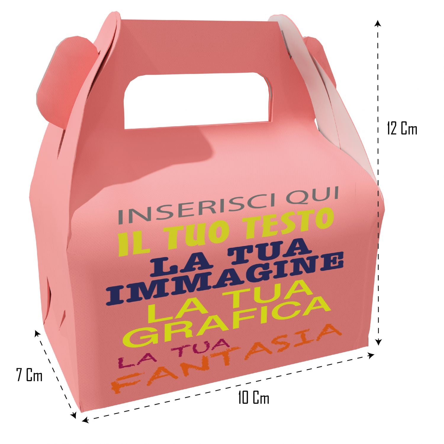 Gruppo Veneziano-24pz scatolina compleanno personalizzata - scatolina per compleanno personalizzabile con testi-loghi e o immagini - 100% Made in Italy