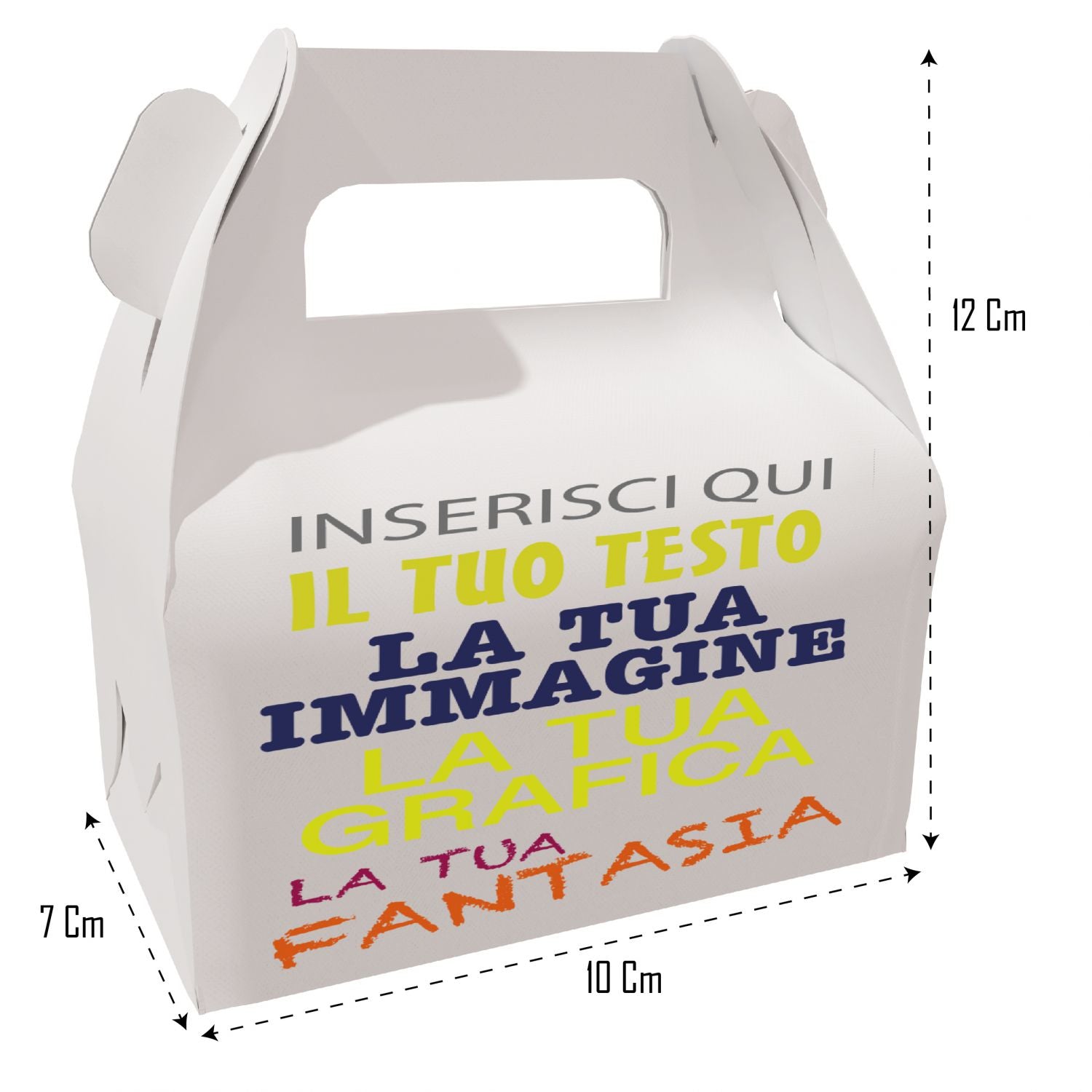 Gruppo Veneziano-24pz scatolina compleanno personalizzata - scatolina per compleanno personalizzabile con testi-loghi e o immagini - 100% Made in Italy