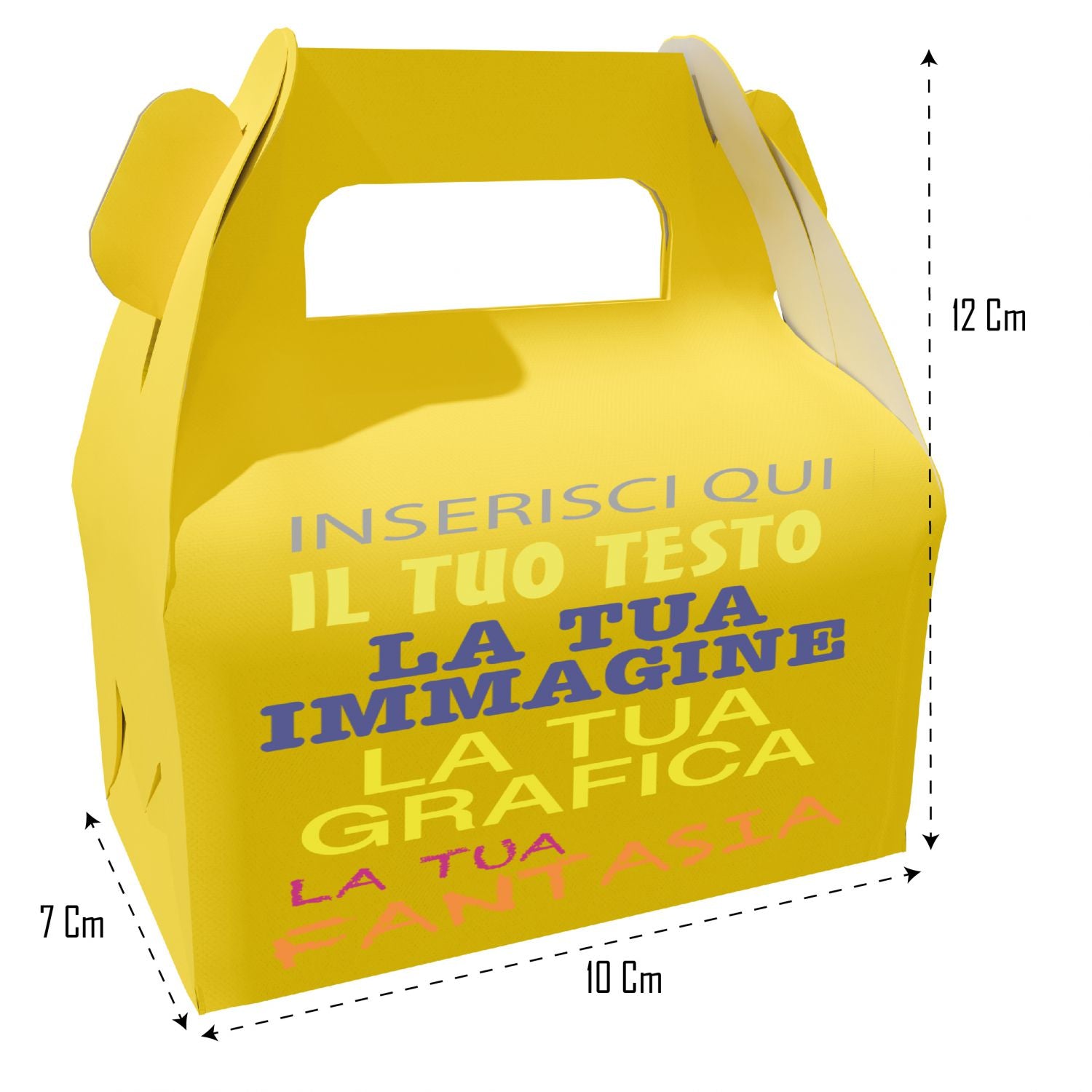 Gruppo Veneziano-24pz scatolina compleanno personalizzata - scatolina per compleanno personalizzabile con testi-loghi e o immagini - 100% Made in Italy