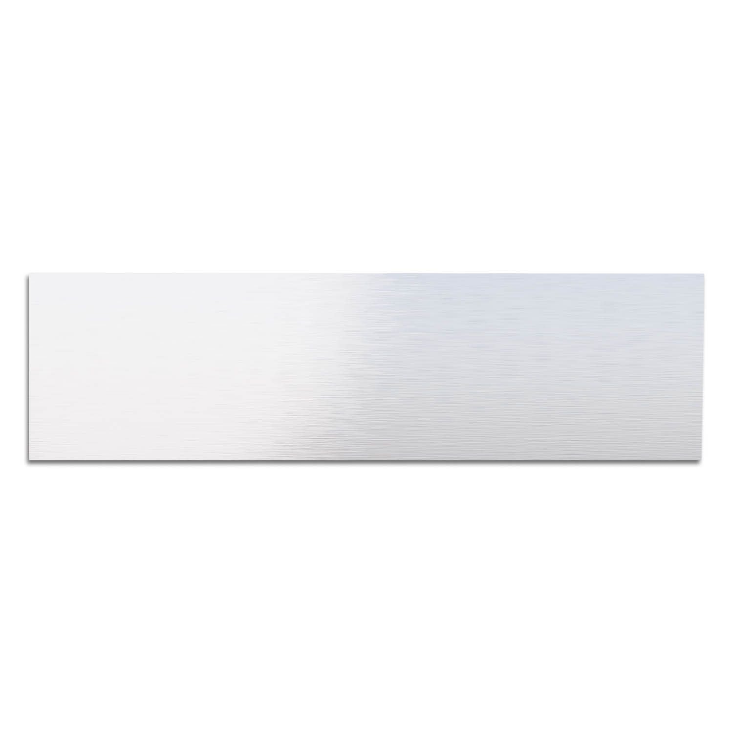 Targhetta personalizzata - targhetta incisa personalizzata autoadesiva - targhetta 10 x 2,5 cm ideale per fuoriporta e cassetta delle lettere personalizzabile