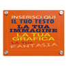 Targa in plexiglass personalizzata - targa fuoriporta in plexiglass 3mm personalizzata - in dotazione distanziali per il montaggio - 100% made in italy