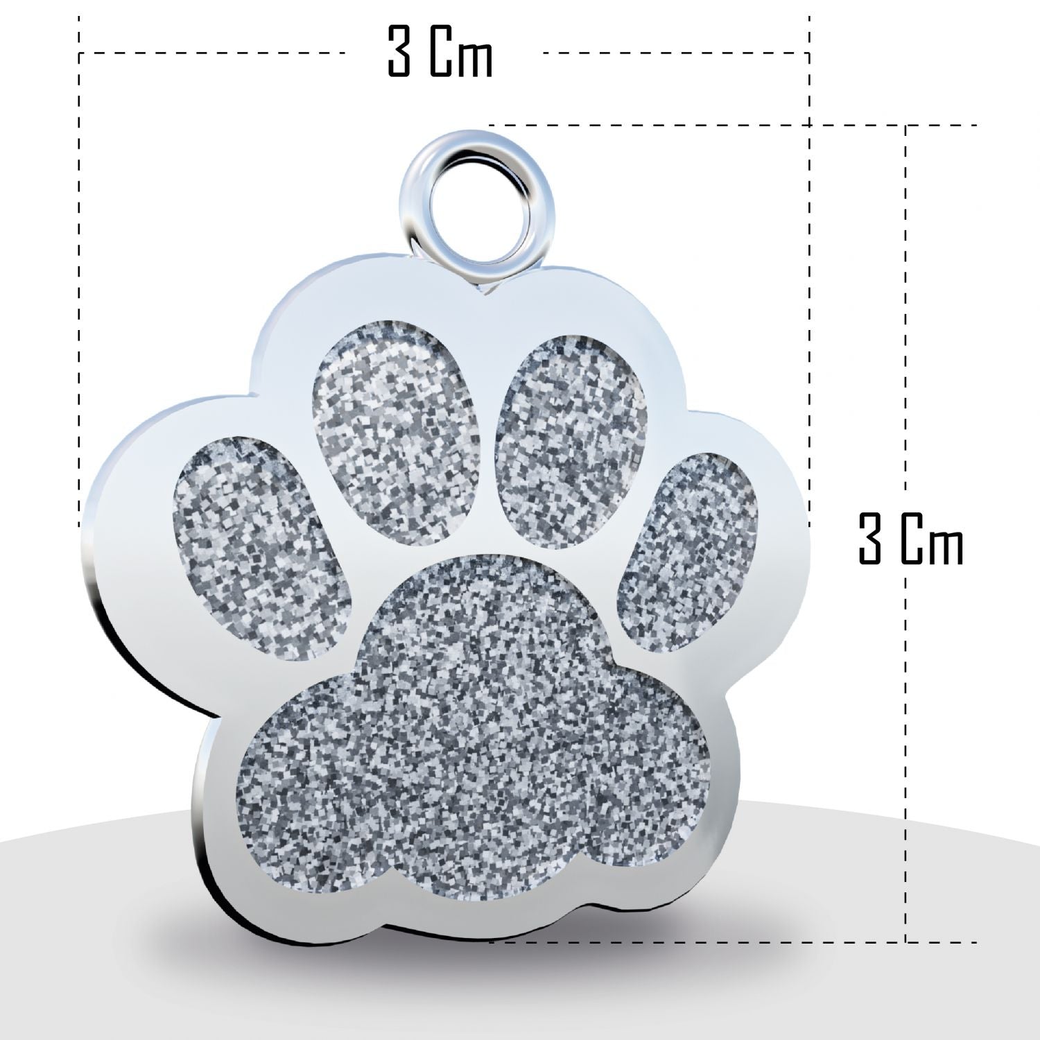 Targhetta personalizzata - incisione laser - ciondolo personalizzato - portachiavi personalizzato - Medagliette per Cani e Gatti Personalizzate - Pendente con Testo, ideale come regalo Made in Italy