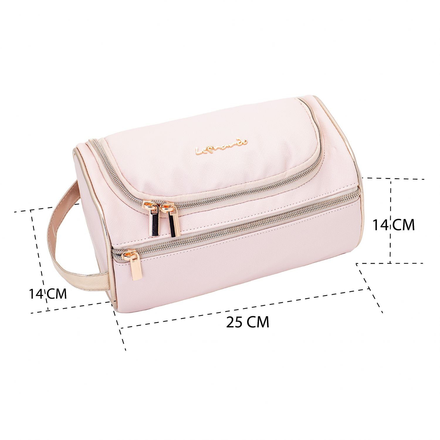 Leonardo Pochette personalizzata uomo donna - Borsa Bagno e da Viaggio - Porta trucchi personalizzabile per Makeup e Cosmetici