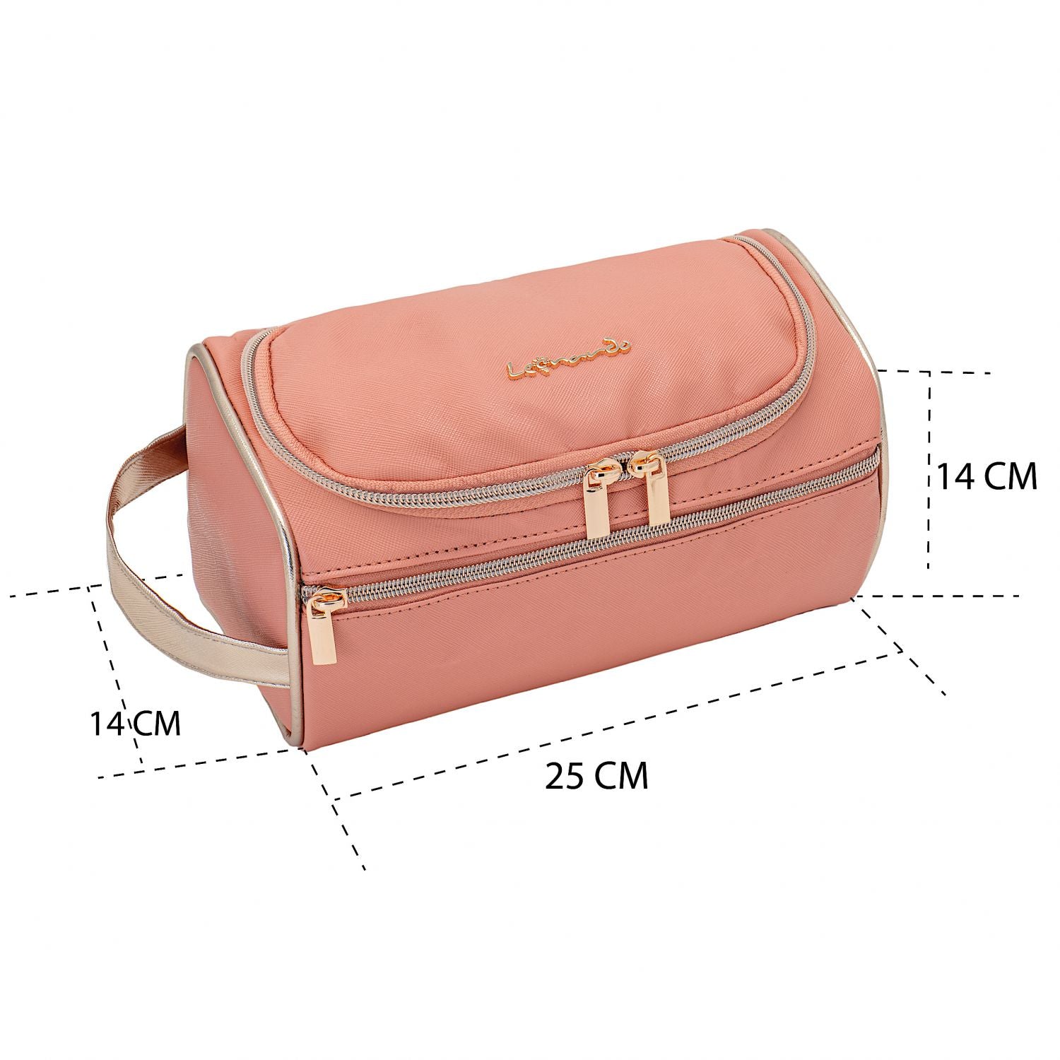 Leonardo Pochette personalizzata uomo donna - Borsa Bagno e da Viaggio - Porta trucchi personalizzabile per Makeup e Cosmetici