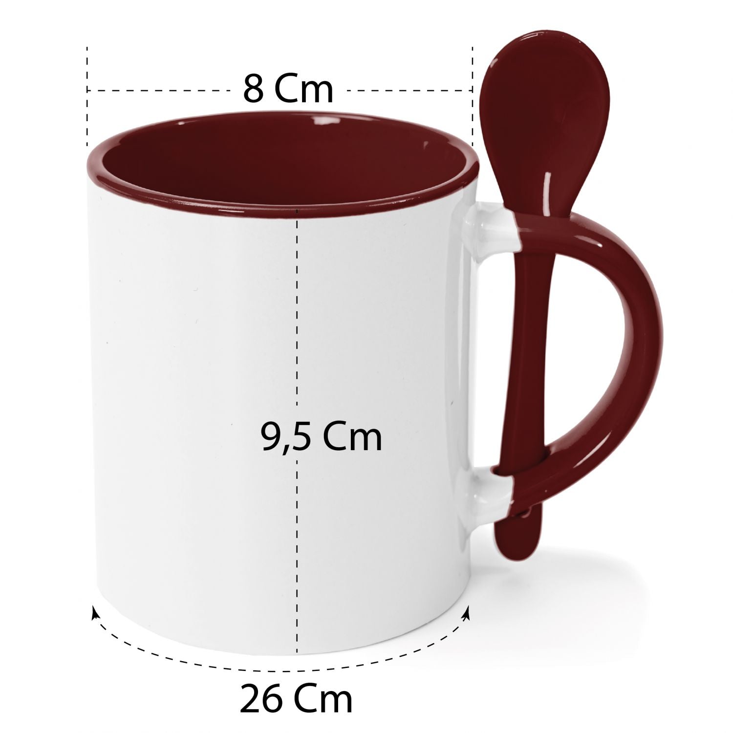 Tazza in ceramica personalizzata - personalizza la tua tazza con testi , loghi , grafiche , immagini e tanto altro - ideale per regalo e altro - 100% Made in Italy.
