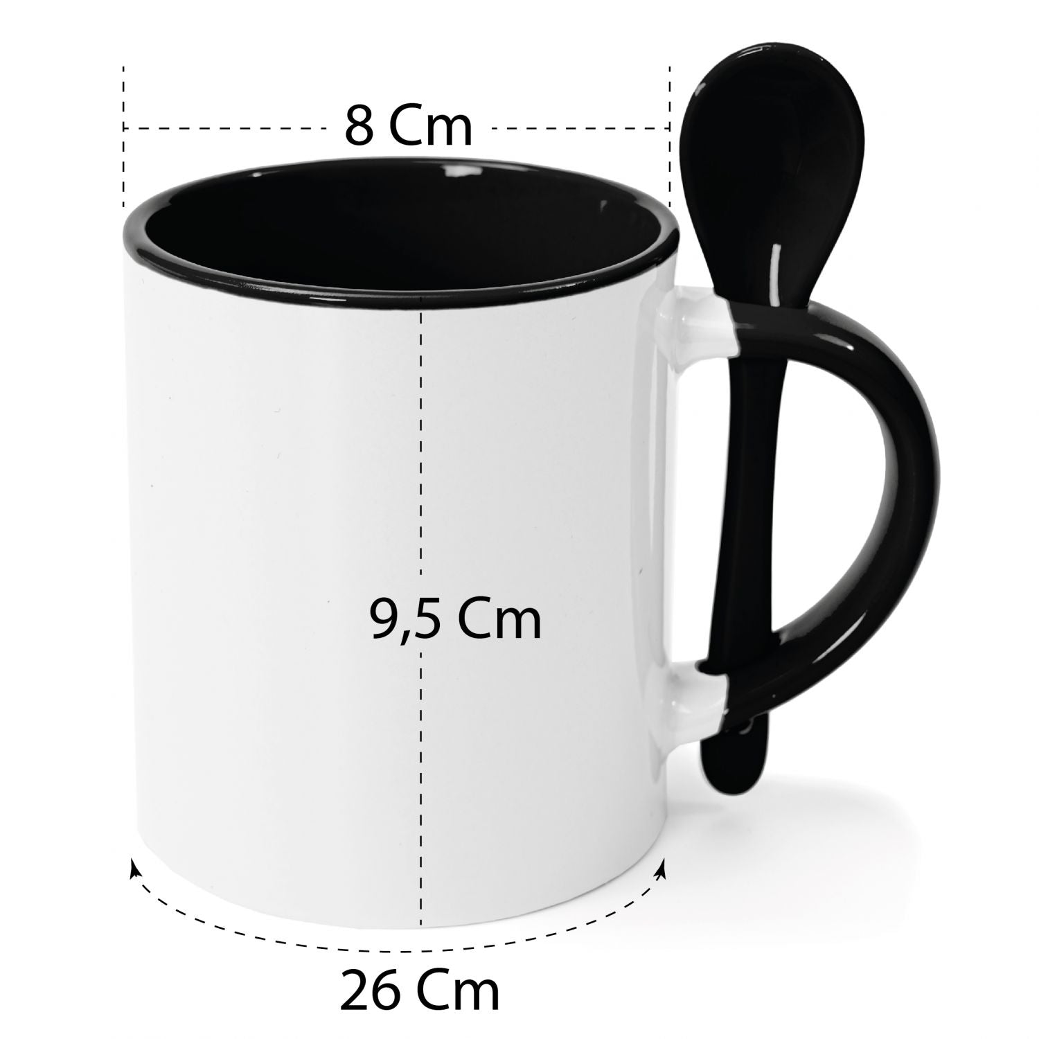 Tazza in ceramica personalizzata - personalizza la tua tazza con testi , loghi , grafiche , immagini e tanto altro - ideale per regalo e altro - 100% Made in Italy.