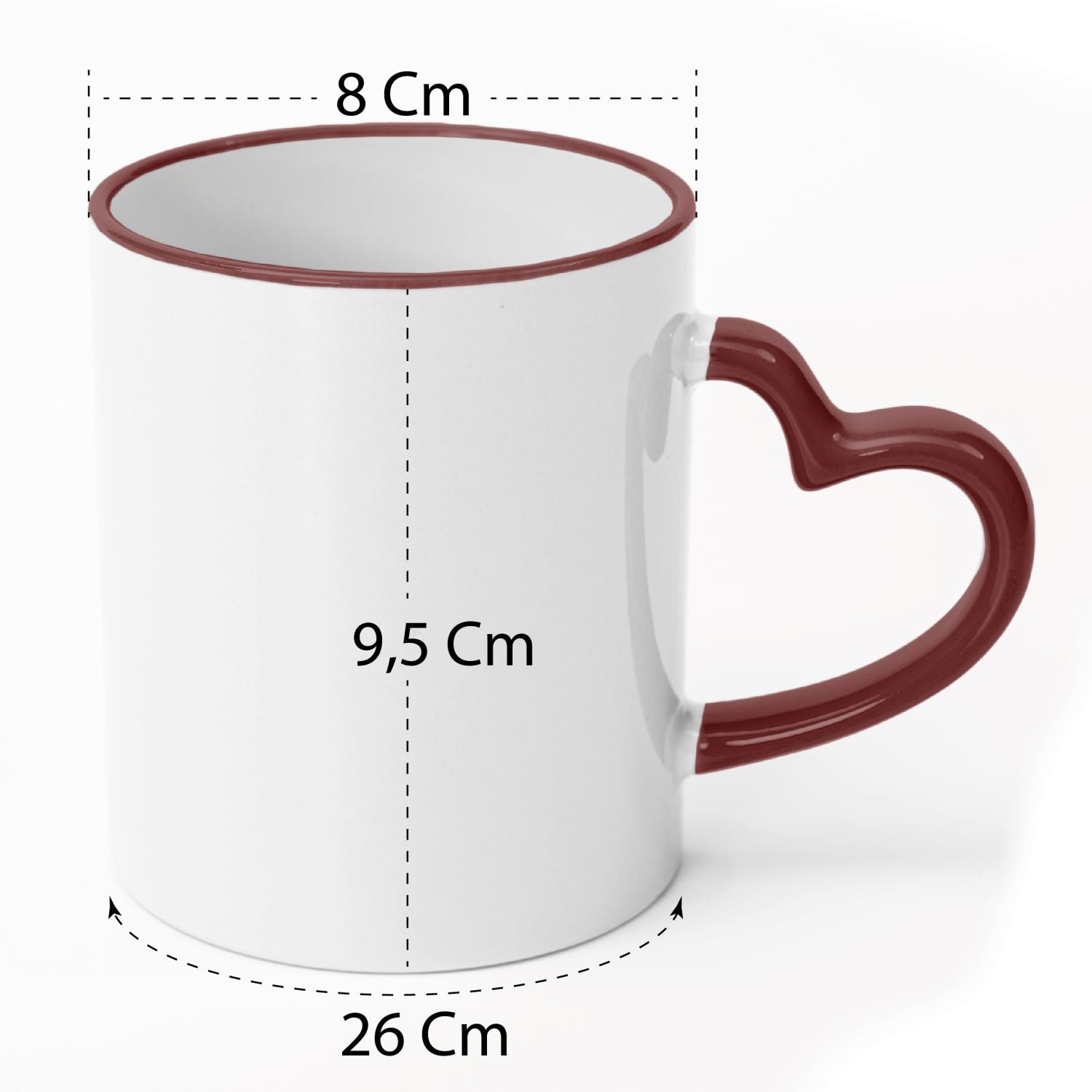 Tazza in ceramica personalizzata - personalizza la tua tazza con testi , loghi , grafiche , immagini e tanto altro - ideale per regalo e altro - 100% Made in Italy.