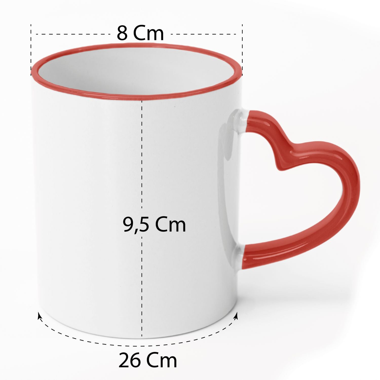 Tazza in ceramica personalizzata - personalizza la tua tazza con testi , loghi , grafiche , immagini e tanto altro - ideale per regalo e altro - 100% Made in Italy.