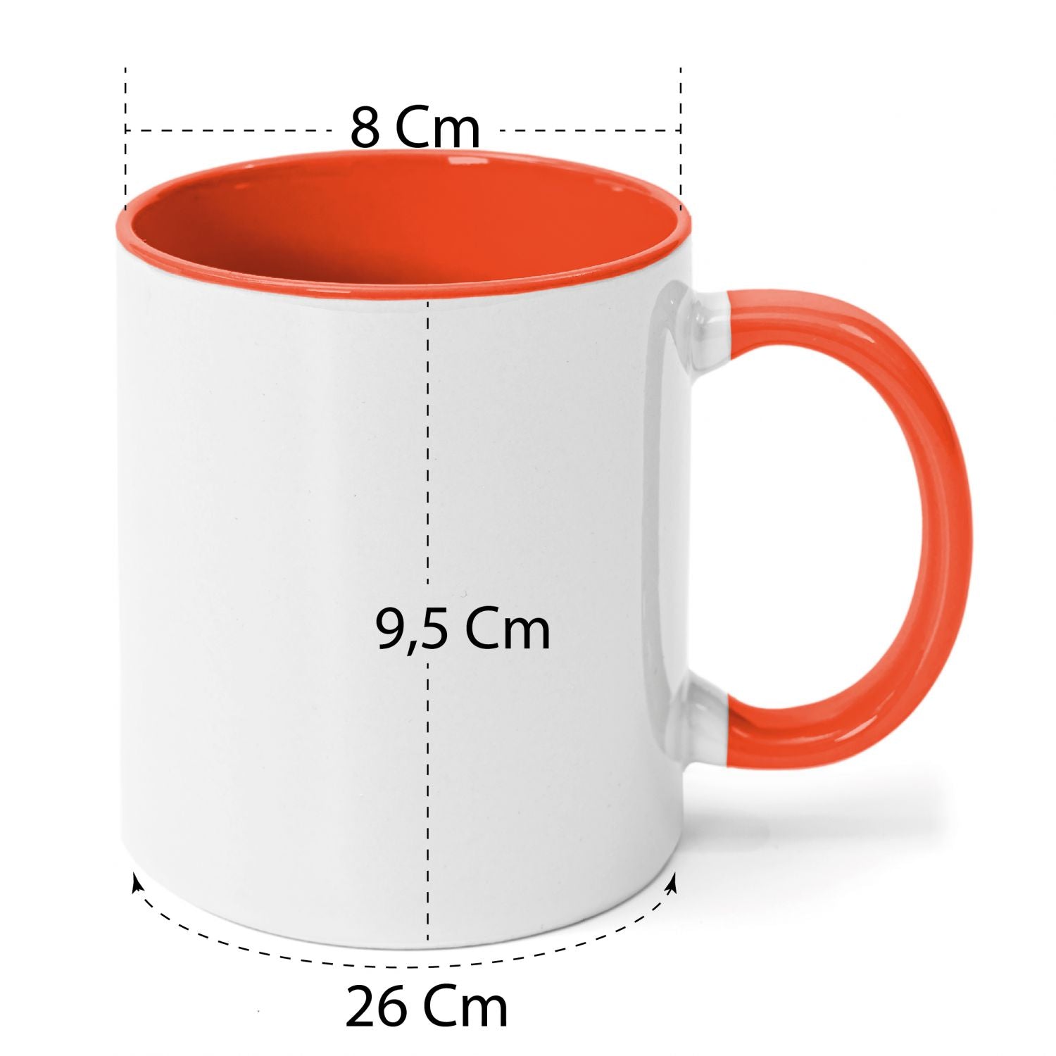 Tazza in ceramica personalizzata - personalizza la tua tazza con testi , loghi , grafiche , immagini e tanto altro - ideale per regalo e altro - 100% Made in Italy.