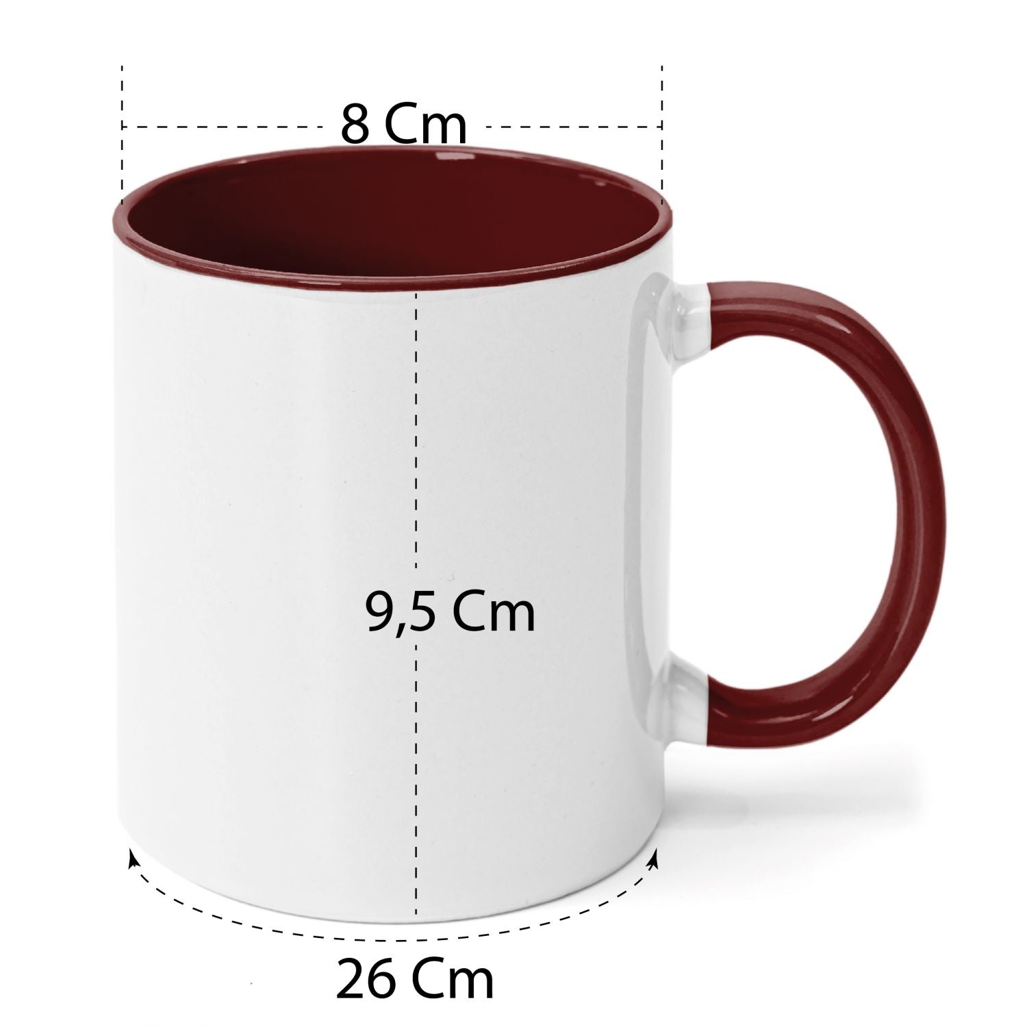 Tazza in ceramica personalizzata - personalizza la tua tazza con testi , loghi , grafiche , immagini e tanto altro - ideale per regalo e altro - 100% Made in Italy.
