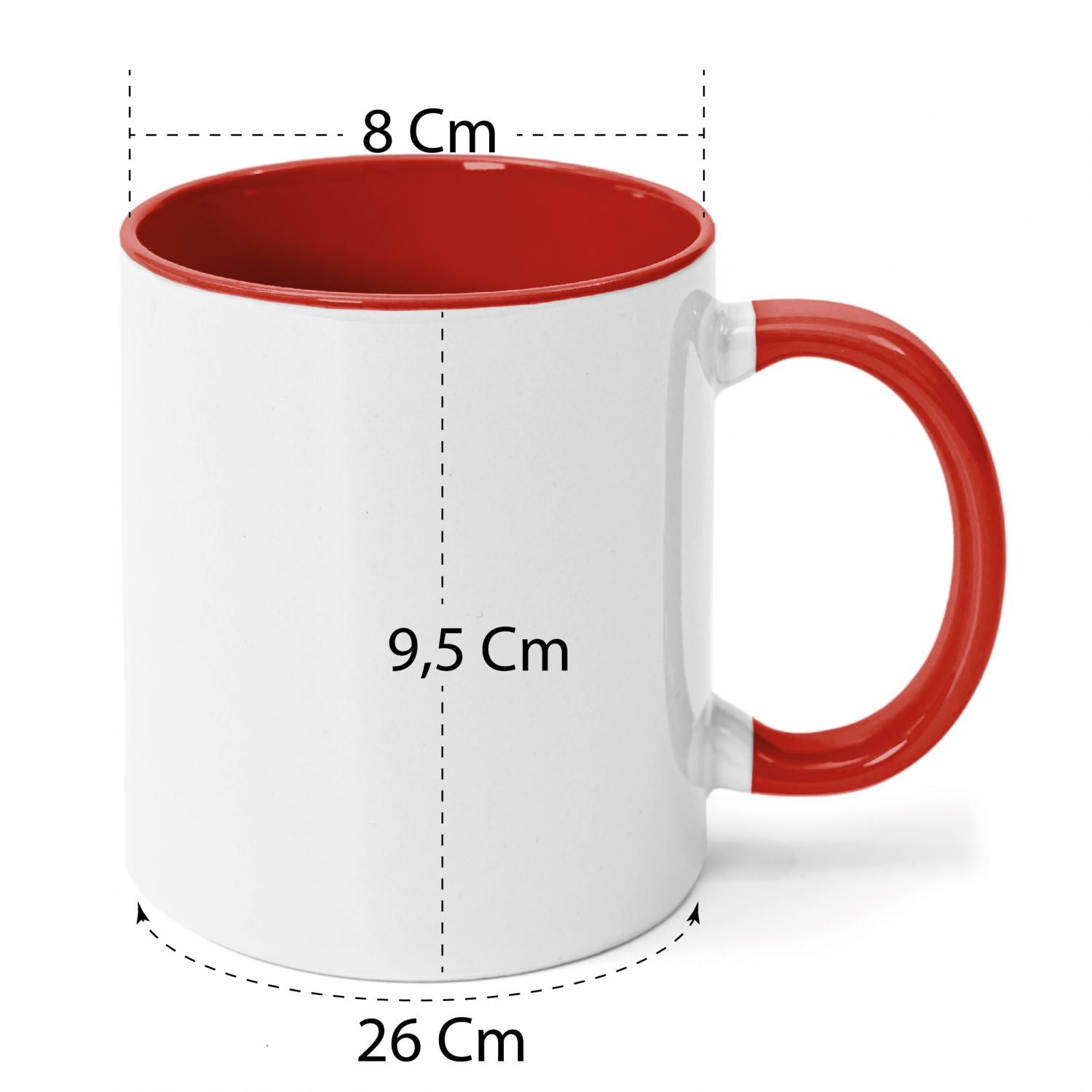 Tazza in ceramica personalizzata - personalizza la tua tazza con testi , loghi , grafiche , immagini e tanto altro - ideale per regalo e altro - 100% Made in Italy.
