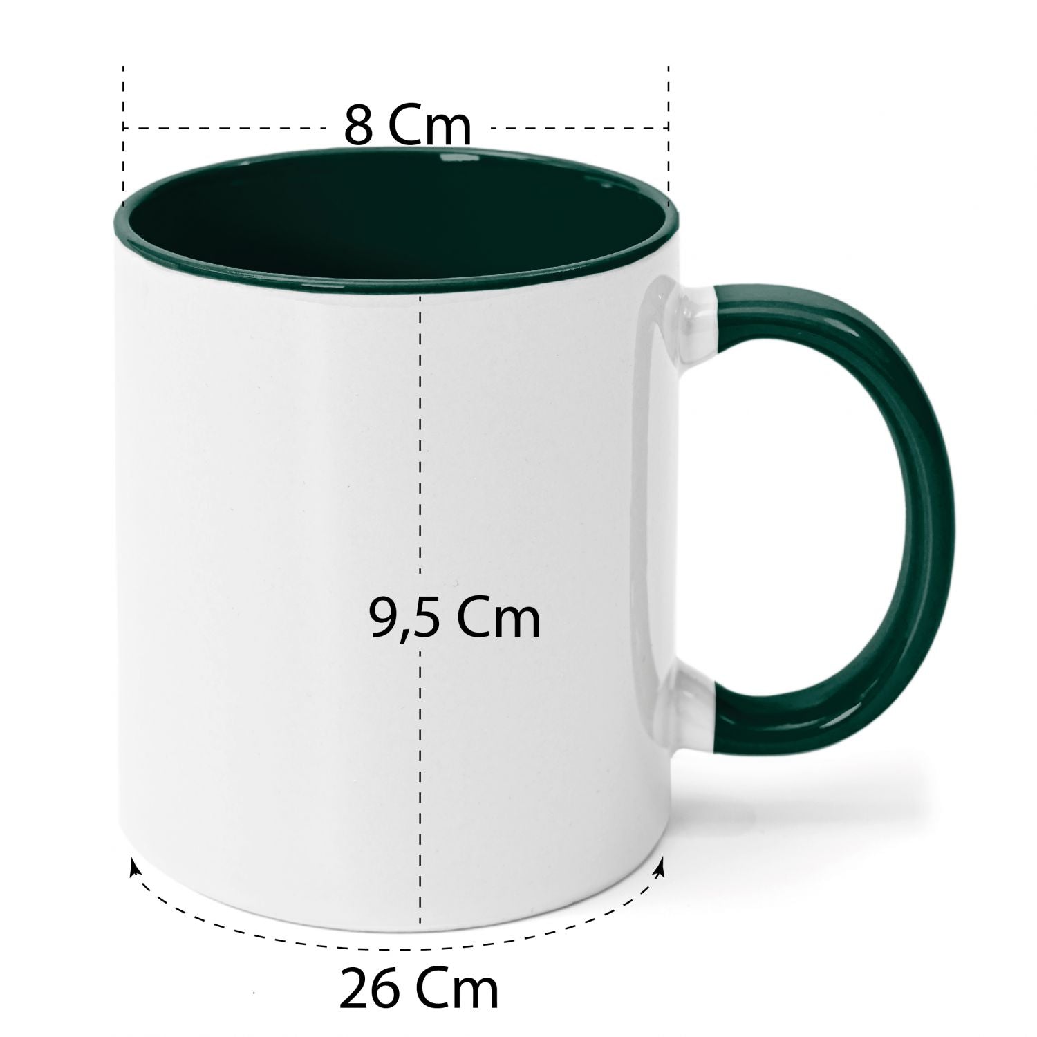 Tazza in ceramica personalizzata - personalizza la tua tazza con testi , loghi , grafiche , immagini e tanto altro - ideale per regalo e altro - 100% Made in Italy.