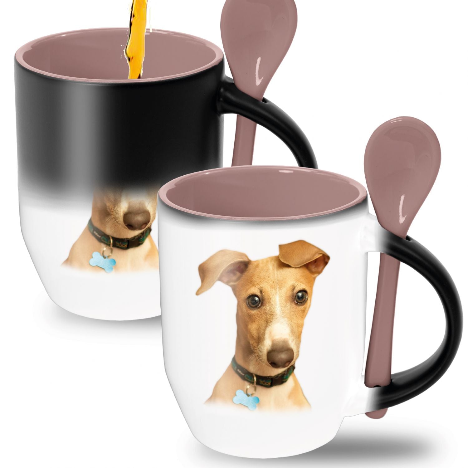 Tazza magica personalizzata con foto , testo o logo - Tazza Termica Personalizzabile - ideale per feste , compleanni e occasioni - 100% made in italy