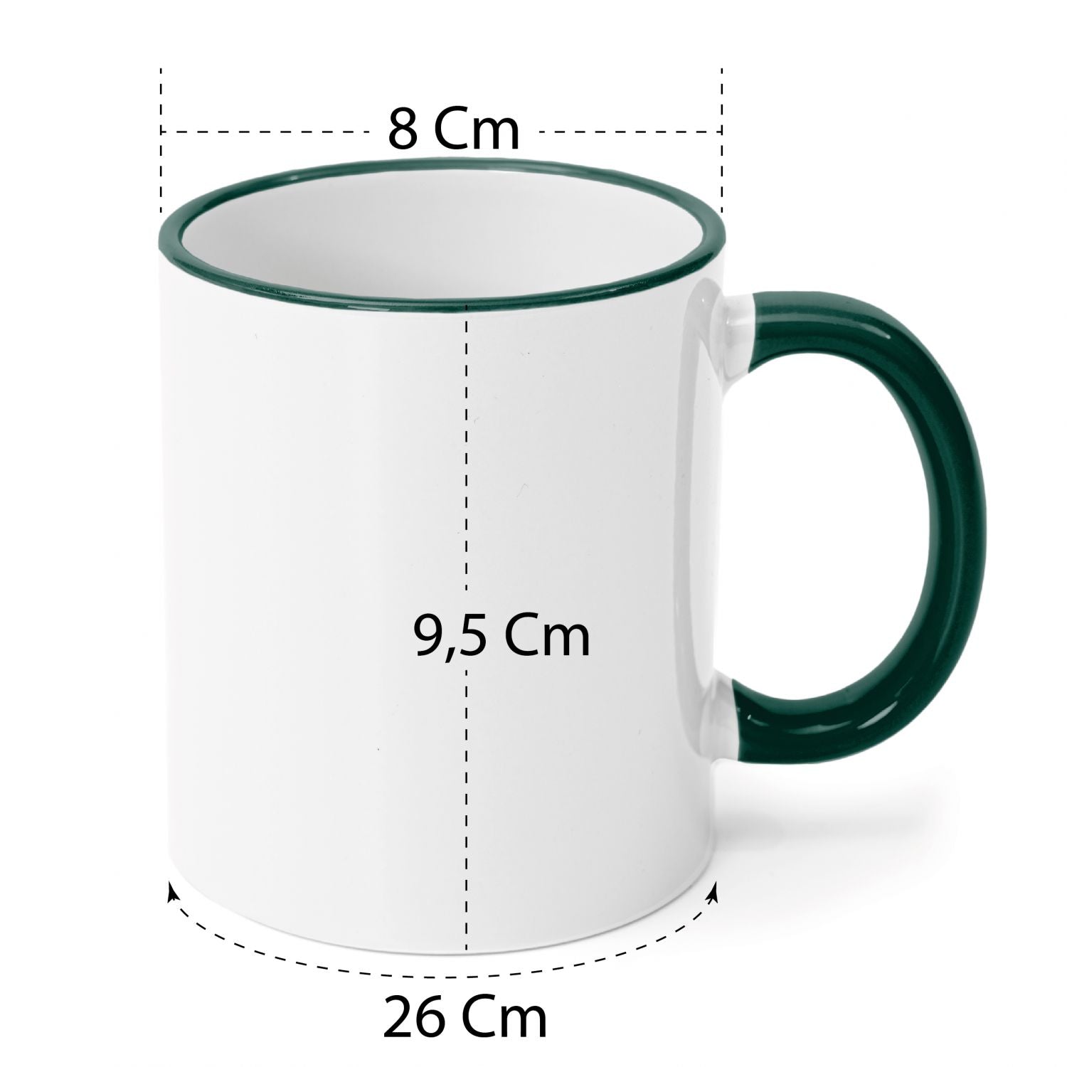 Tazza in ceramica personalizzata - personalizza la tua tazza con testi , loghi , grafiche , immagini e tanto altro - ideale per regalo e altro - 100% Made in Italy.