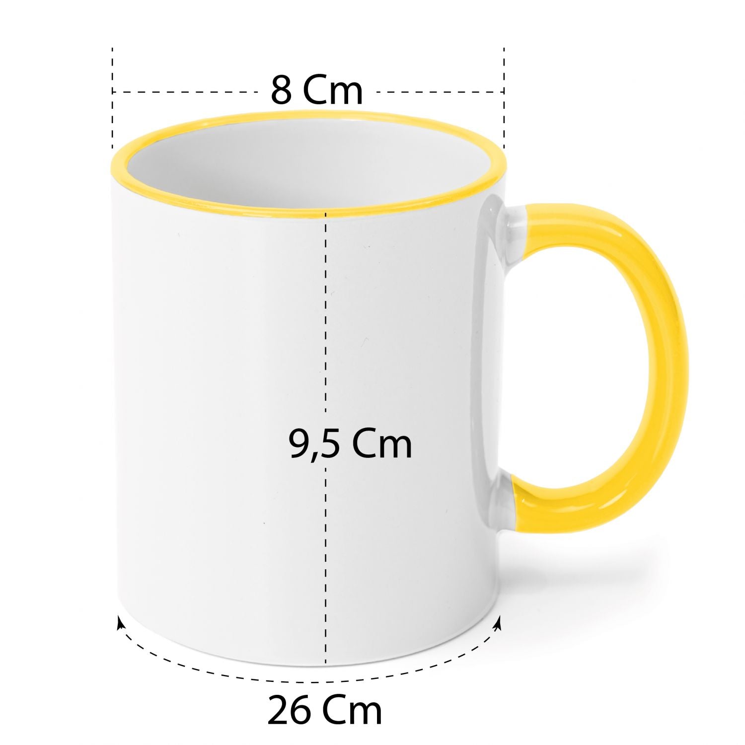 Tazza in ceramica personalizzata - personalizza la tua tazza con testi , loghi , grafiche , immagini e tanto altro - ideale per regalo e altro - 100% Made in Italy.