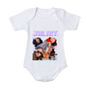Body neonato cotone personalizzabile Neonato - Neonata con stampa personalizzata su richiesta 100% made in italy